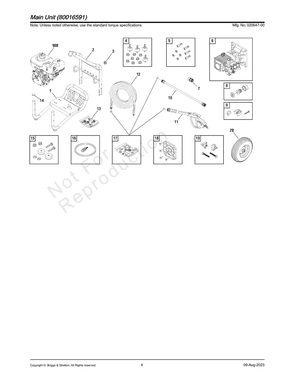 BRIGGS AND STRATTON, 020647-00, IPL.4